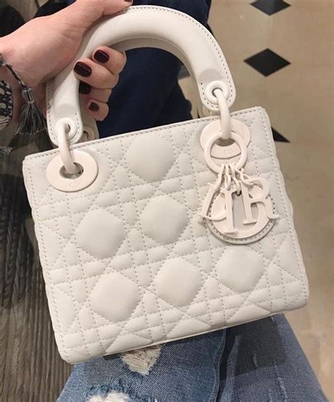 lady dior pouch white|lady dior pouch review.